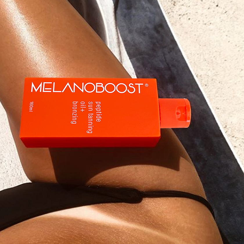 Melanoboost Results Peptide Sun Tanning Oil Bronzing